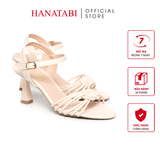 Giày Sadal Nữ Cao Gót 5cm_7cm_9cm Hanatabi Quai Thắt Hậu C Đế TA Bigsize (35-41) Mã HNSDG5F1059