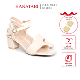 Giày Sandal Nữ Cao Gót 3cm_5cm Hanatabi Quai 1 Xếp Mũi Vuông HậuC Đế TA Bigsize(35-41) Mã HNSDG5F862