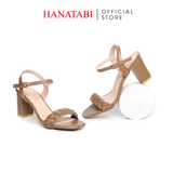 Giày Sandal Nữ Cao Gót 3cm_5cm_7cm Hanatabi Quai Thắt MũiVuông HậuC ĐếTA Bigsize(35-41)Mã HNSDG7F918