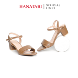 Giày Sandal Nữ Cao Gót 3cm_5cm Hanatabi Quai 1 Xếp Hậu C Đế TA Bigsize Cao Cấp (35-41) Mã HNSDG5F928