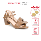 Giày Sandal Nữ Cao Gót 3cm_5cm Hanatabi Quai 1 Xếp Hậu C Đế TA Bigsize Cao Cấp (35-41) Mã HNSDG5F928