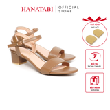 Giày Sandal Nữ Cao Gót 3cm_5cm Hanatabi Quai Ngang Hậu C Đế TA Cao Cấp Bigsize (35-41) Mã NHSDH3F169