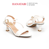 Giày Sandal Nữ Cao Gót 5cm_7cm_9cm Hanatabi Quai Ngang Hậu C Đế TA Cao Cấp Bigsze (35-41) Mã HNSDG5F905