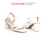 Giày Sandal Nữ CaoGót 3cm_5cm_7cm Hanatabi Quai Chéo MũiVuông HậuC ĐếTA Bigsize(35-41)Mã HNSDG7F1126