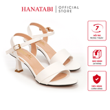 Giày Sadal Nữ Cao Gót 5cm_7cm_9cm Hanatabi Quai Ngang 1 Xếp HậuC Đế TA Bigsize (35-41) Mã HNSDG5F908
