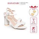 Giày Sandal Nữ Cao Gót 3cm_5cm_7cm Hanatabi Quai Thắt MũiVuông HậuC ĐếTA Bigsize(35-41)Mã HNSDG7F918