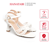 Giày Sadal Nữ Cao Gót 5cm_7cm_9cm Hanatabi Quai Thắt Hậu C Đế TA Bigsize (35-41) Mã HNSDG5F1059