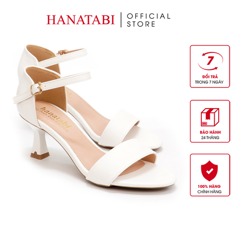 Giày Sandal Nữ Cao Gót 5cm_7cm Hanatabi Quai Ngang Hậu Chụp Đế TA Bigsize (35-41) Mã HNSDG4F954