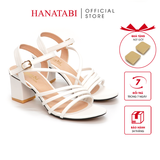 Giày Sandal Nữ Cao Gót 3cm_5cm_7cm Hanatabi Quai Chéo HậuC ĐếTA Cao Cấp Bigsize (35-41)Mã HNSDG7F889