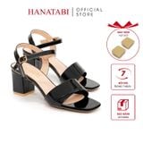 Giày Sandal Nữ Cao Gót 3cm_5cm Hanatabi Quai 1 Xếp Mũi Vuông HậuC Đế TA Bigsize(35-41) Mã HNSDG5F862