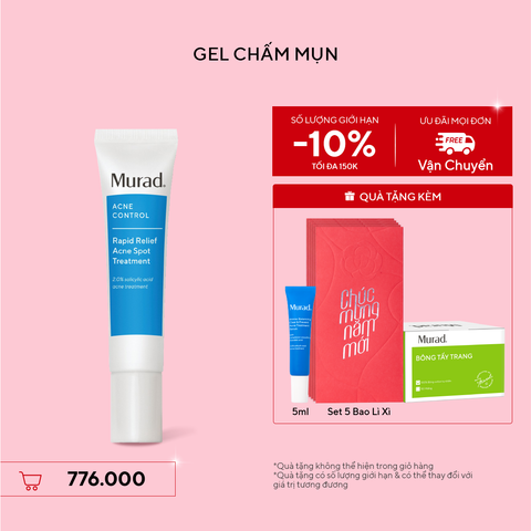 ACNE - Gel chấm mụn Murad Rapid Relief Acne Treatment 15ml