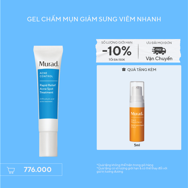 ACNE - Gel chấm mụn Murad Rapid Relief Acne Treatment 15ml