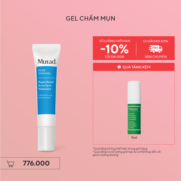ACNE - Gel chấm mụn Murad Rapid Relief Acne Treatment 15ml