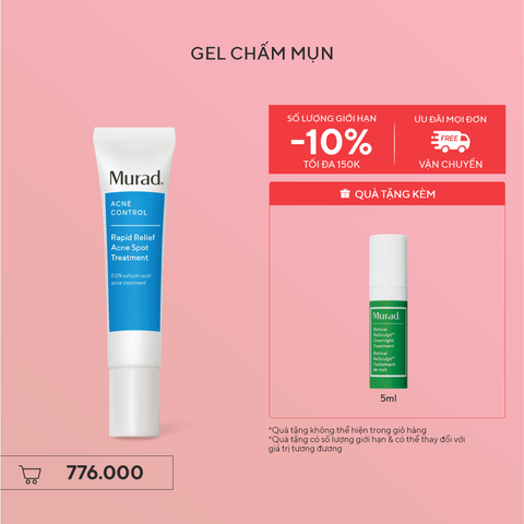 ACNE - Gel chấm mụn Murad Rapid Relief Acne Treatment 15ml