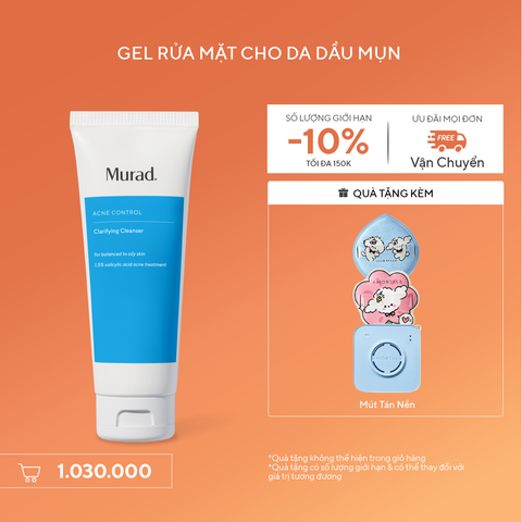 Sữa Rửa Mặt Làm Sạch Ngừa Mụn - Murad Clarifying Cleanser 148ml