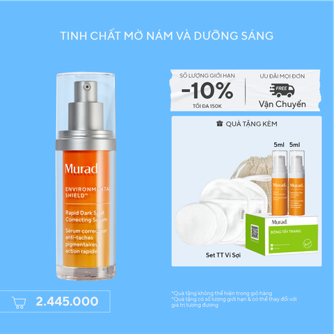 E-SHIELD - Tinh chất làm mờ vết nám và giảm sự hình thành đốm nâu Murad Rapid Dark Spot Correcting Serum 30ml