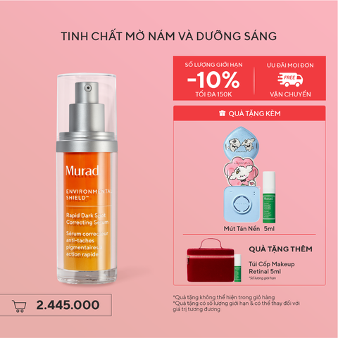E-SHIELD - Tinh chất làm mờ vết nám và giảm sự hình thành đốm nâu Murad Rapid Dark Spot Correcting Serum 30ml