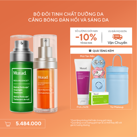 Bộ Đôi Tinh Chất Dưỡng Da Căng Bóng, Đàn Hồi Và Sáng Da - Retinal Serum + Vita-C Glycolic Serum