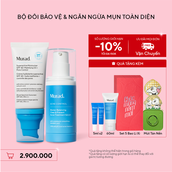 ACNE - Bộ đôi bảo vệ & ngăn ngừa mụn toàn diện