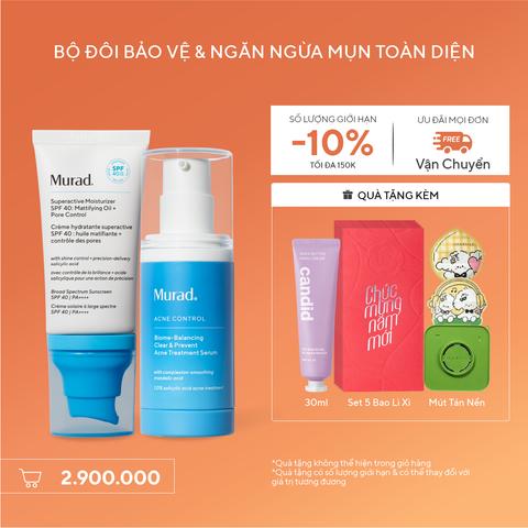 ACNE - Bộ đôi bảo vệ & ngăn ngừa mụn toàn diện