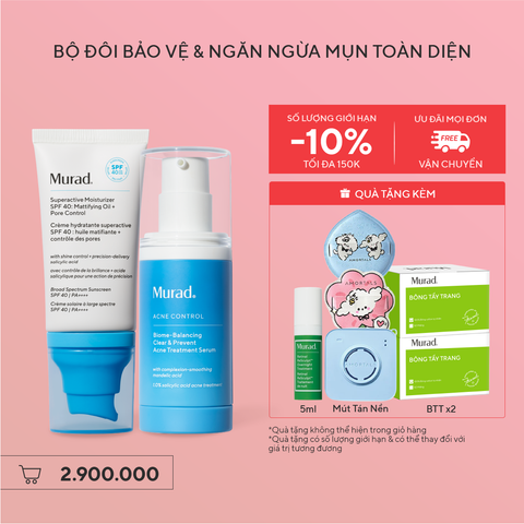 ACNE - Bộ đôi bảo vệ & ngăn ngừa mụn toàn diện