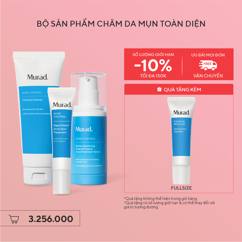 Bộ Sản Phẩm Chăm Da Mụn Toàn Diện