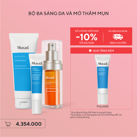 Bộ Ba Sáng Da Và Mờ Thâm Mụn