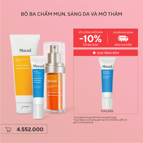 Bộ Ba Chấm Mụn, Sáng Da Và Mờ Thâm
