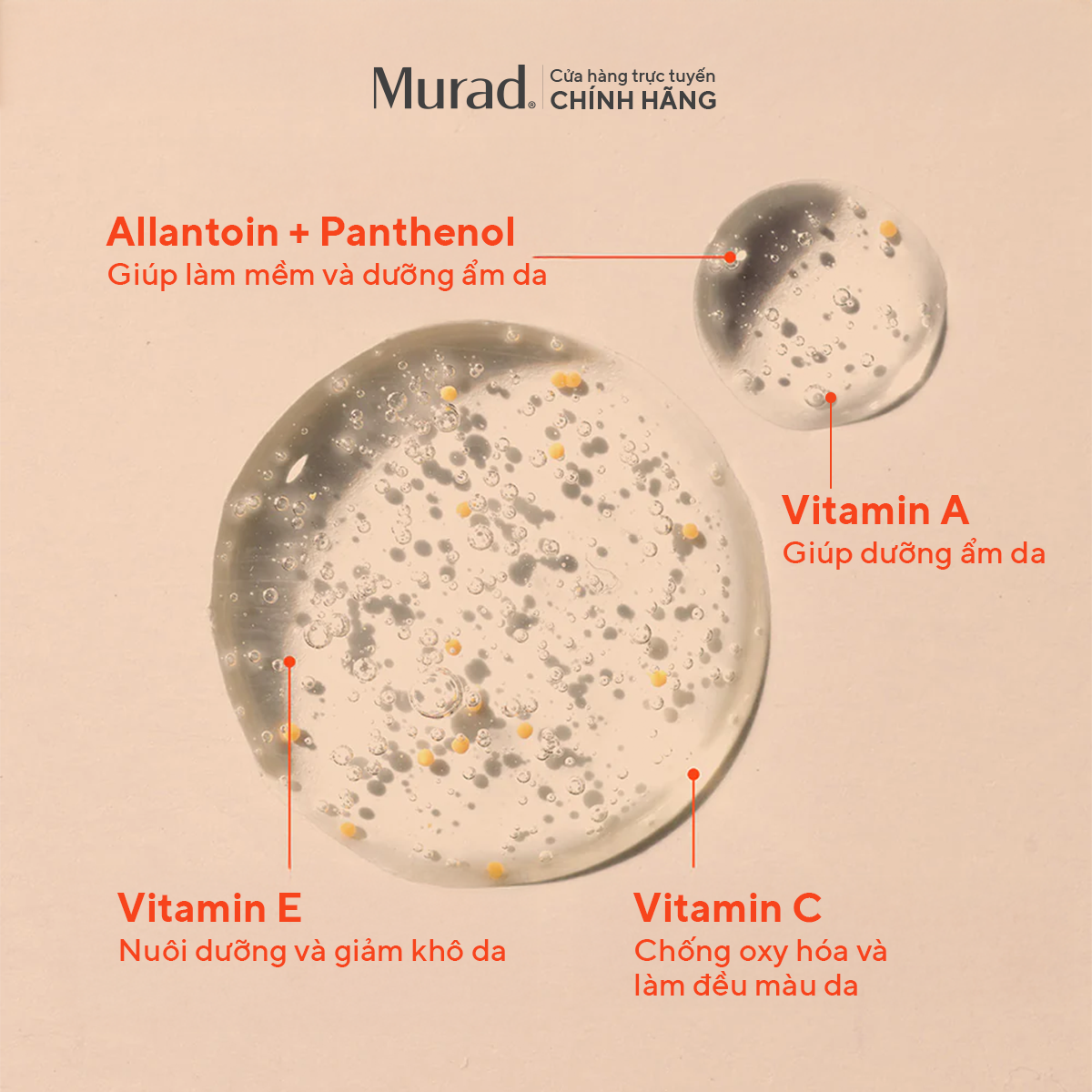 Gel rửa mặt sáng da Murad Essential-C Cleanser 148ml