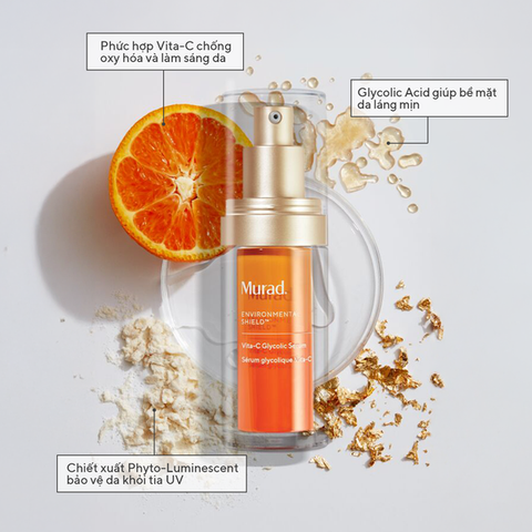 [SALE 30%] Tinh chất hỗ trợ sáng da, làm đều màu da Murad Vita-C Glycolic Serum 30ml