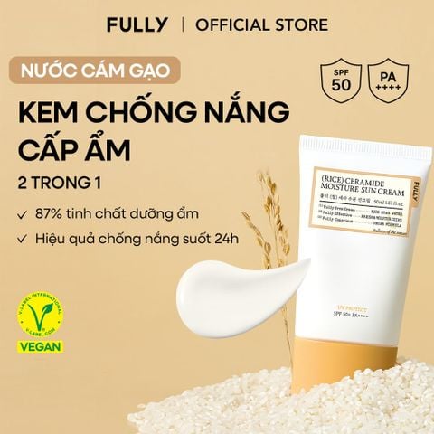  Kem chống nắng dưỡng ẩm gạo Ceramide 50ml 