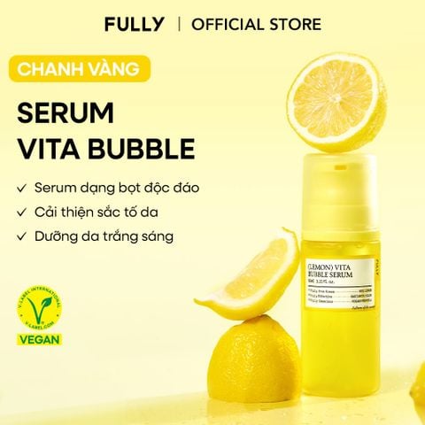  Serum chanh vàng dạng bọt Vita Fully 95ml 