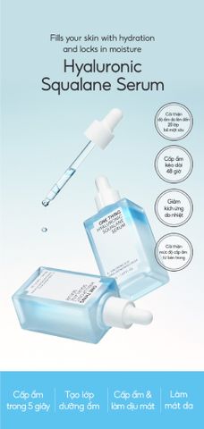  ONE THING Hyaluronic Squalane Serum 
