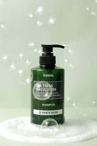  KUNDAL TEA TREE & MACADAMIA SHAMPOO 