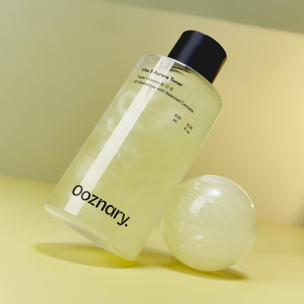  Combo Nước Hoa Hồng Ooznary Vita 3 Aurora Toner 200ml 