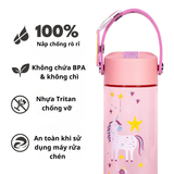  Bình nước Elemental Tritan Charm 530ml 