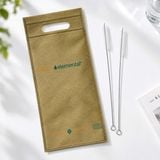  Combo cọ rửa ống hút & túi vải không dệt 