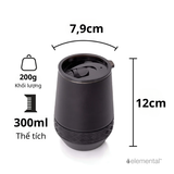  Ly giữ nhiệt Elemental Recess Stemless 300ml 