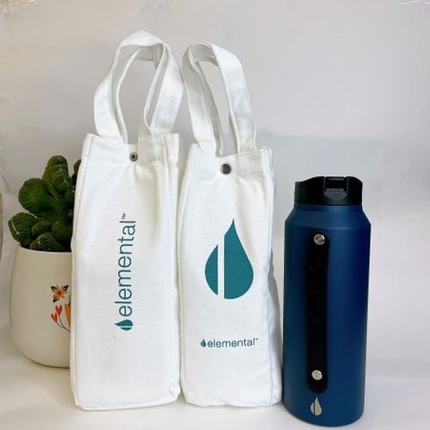  Túi vải Canvas Elemental đựng bình và ly 