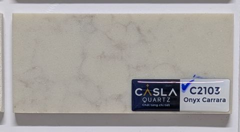  Đá quartz C2103 Onyx Carrara 