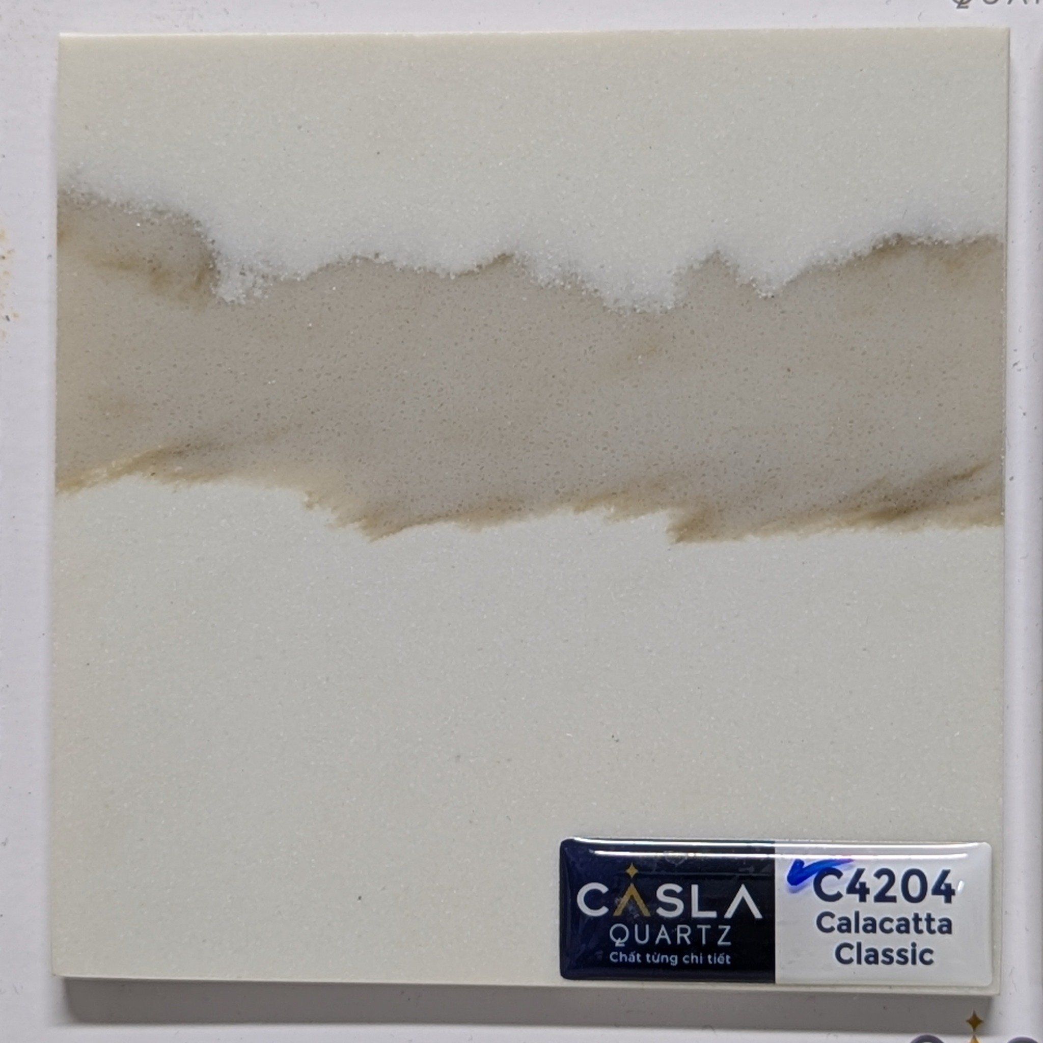 Đá quartz Calacatta Classic – quartzvietnam