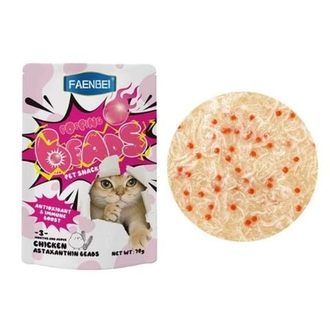  Pate Cho Mèo Faenbei Popping Beads Viên Tinh Thể 70g 