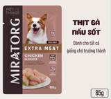  Pate Cho Chó Trưởng Thành MIRATORG EXTRA MEAT Thịt Gà - Gói 85g 