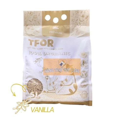  Cát Đậu Nành TFOR PREMIUM Cho Mèo 6L - Nhiều mùi 