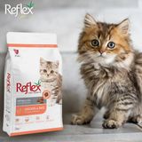  [thanh lý]Hạt Cho Mèo Con Reflex Kitten Bao 15kg - Vị Gà&Gạo - [Nông Trại Thú Cưng] 
