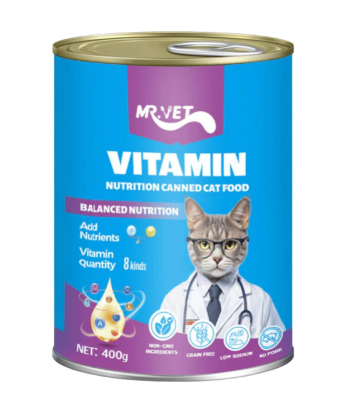  Pate Lon Mr.Vet 400g Cho Mèo - Nhiều vị 