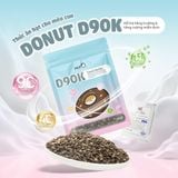  Hạt Donut D90K PetQ Dành Cho Mèo Con (Mix Topping Ruốc Gà) 200g 