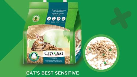  Cát Gỗ CAT’S BEST SENSITIVE ~7.2kg - Cát Hữu Cơ Siêu Thấm Hút Và Kháng Khuẩn MVR 