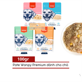  Pate Cho Chó Wanpy Premium 100g - Nhiều Vị 