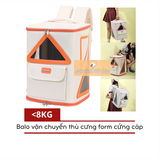  Balo Vận Chuyển Thú Cưng Hình Hộp Chữ Nhật - 29L x 29W x 38H cm 